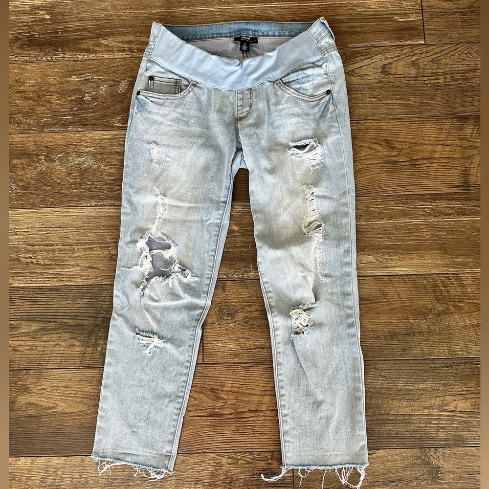 LED Maternity Jeans